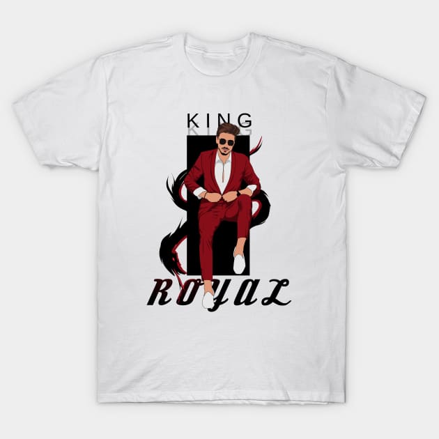 Royal T-Shirt by DG vectors